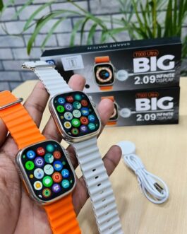 T900 Ultra Smart Watch Infinite Display 49MM Dial Size Built In Games Bluetooth Calling Crown Working